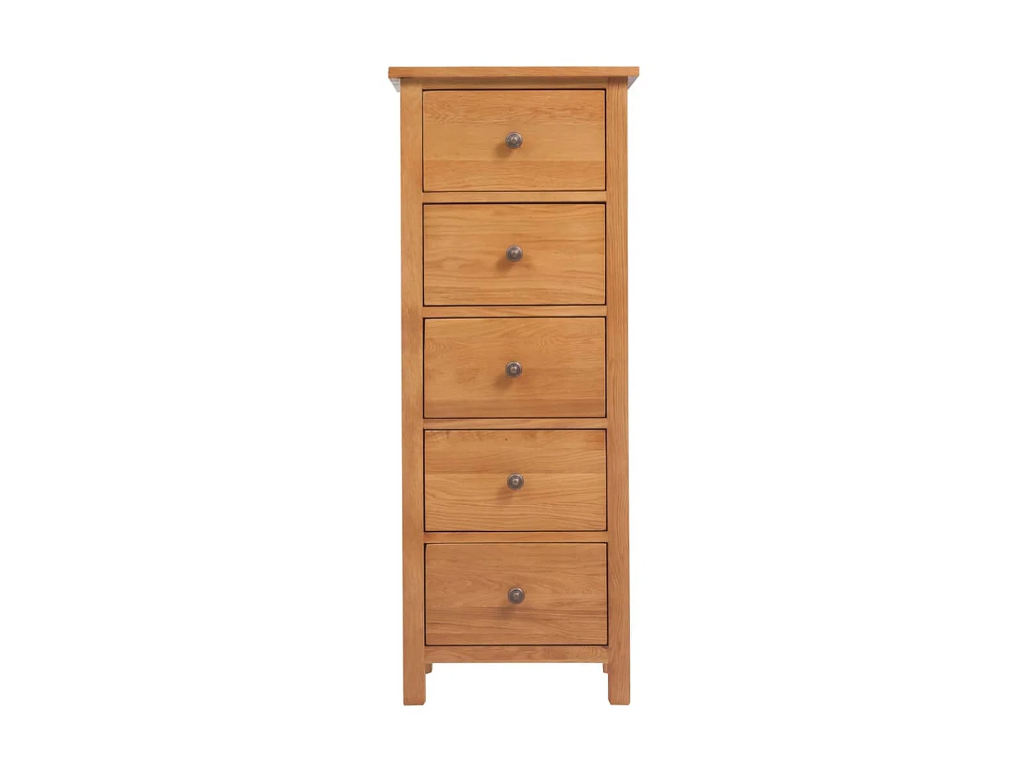 Commode haute 45x32x110 Bois de chêne massif