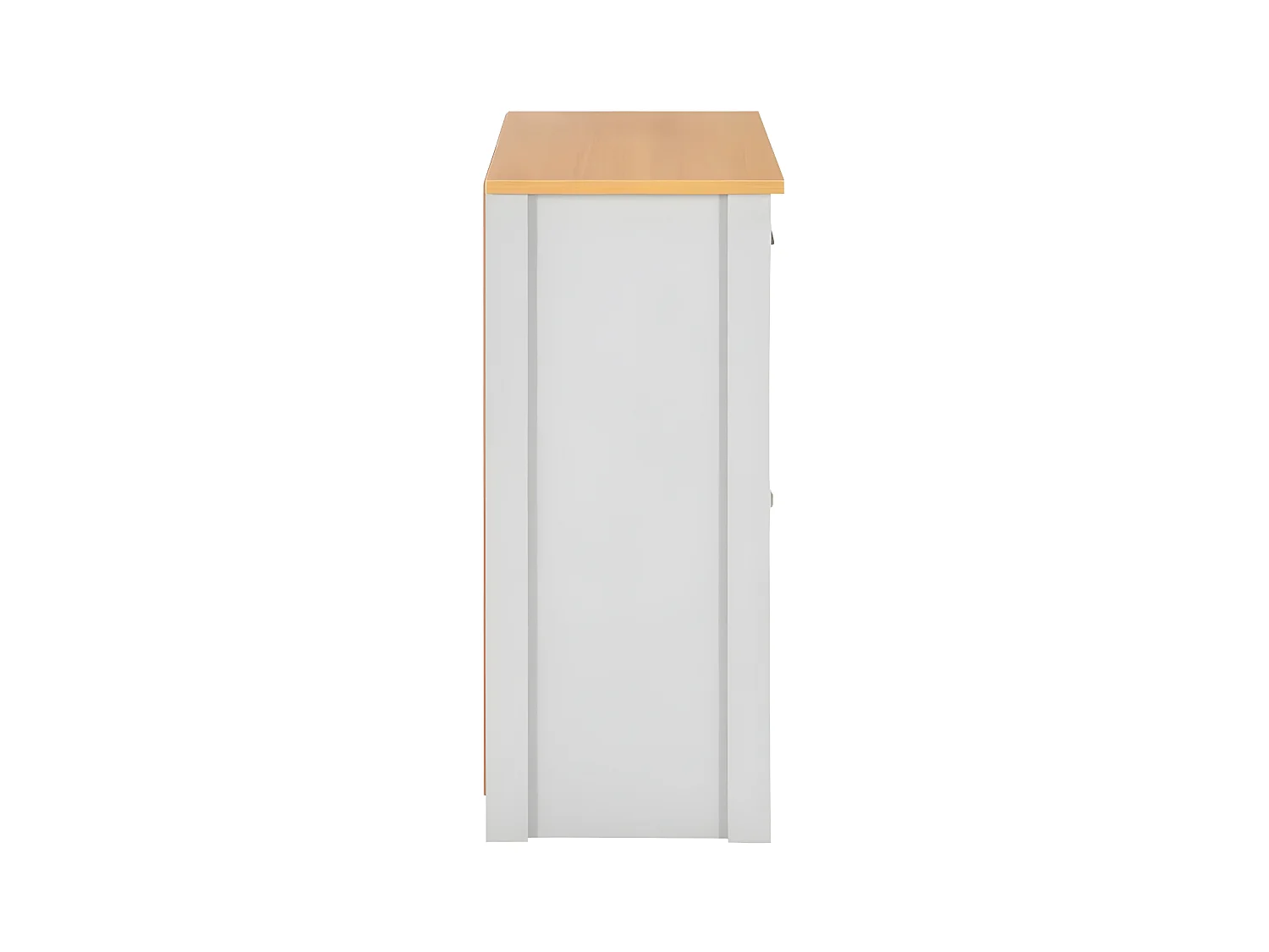 Aparador gris 79x35x81 cm