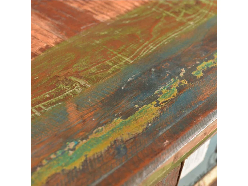 Armoire avec 4 tiroirs Bois massif de récupération