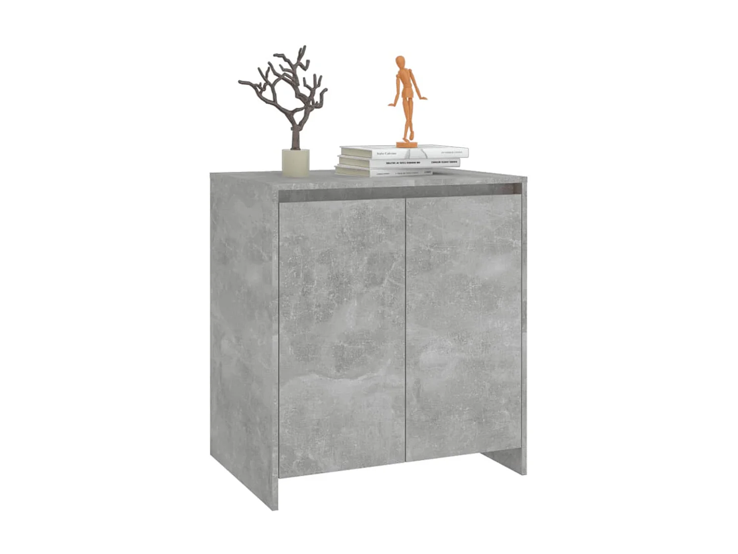 Buffet Gris béton 70x40x73,5