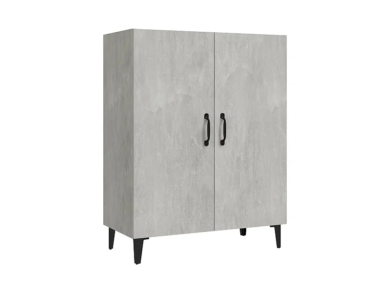 Buffet Gris béton 70x34x90 Bois d'ingénierie