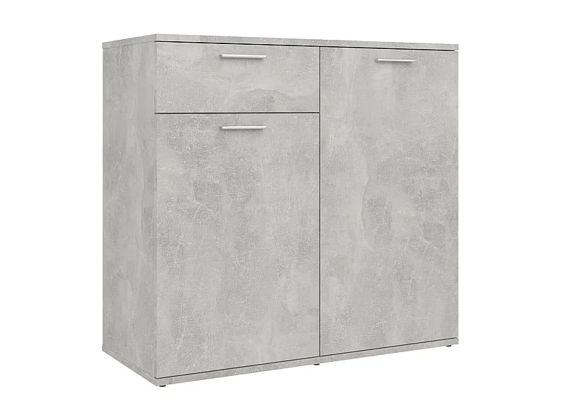 Buffet Gris béton 80x36x75