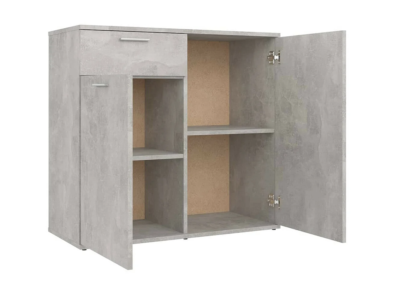 Buffet Gris béton 80x36x75