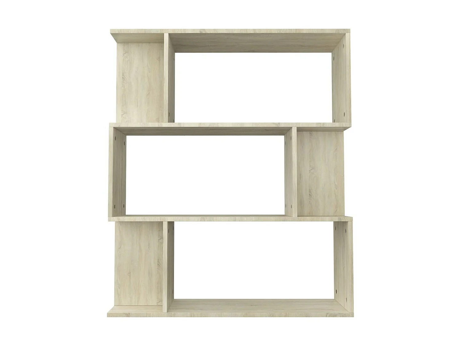 Bibliothèque-Séparateur de pièce Chêne sonoma 80x24x96