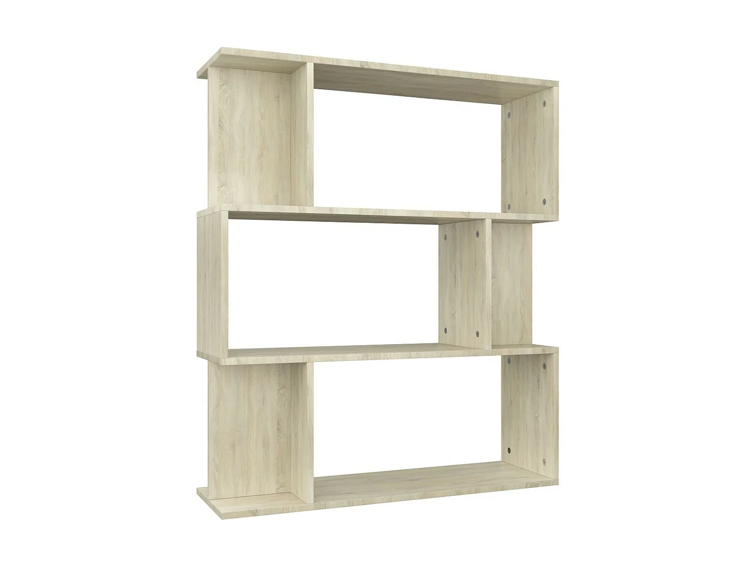 Bibliothèque-Séparateur de pièce Chêne sonoma 80x24x96