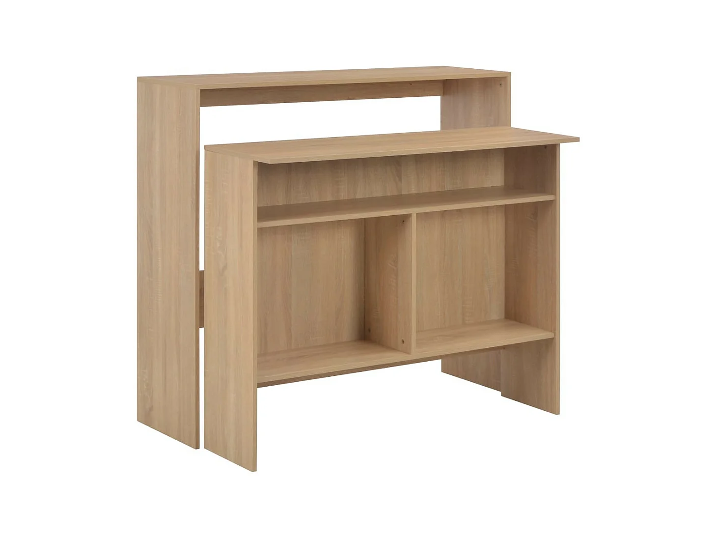 Meuble de bar bois clair Keo 130