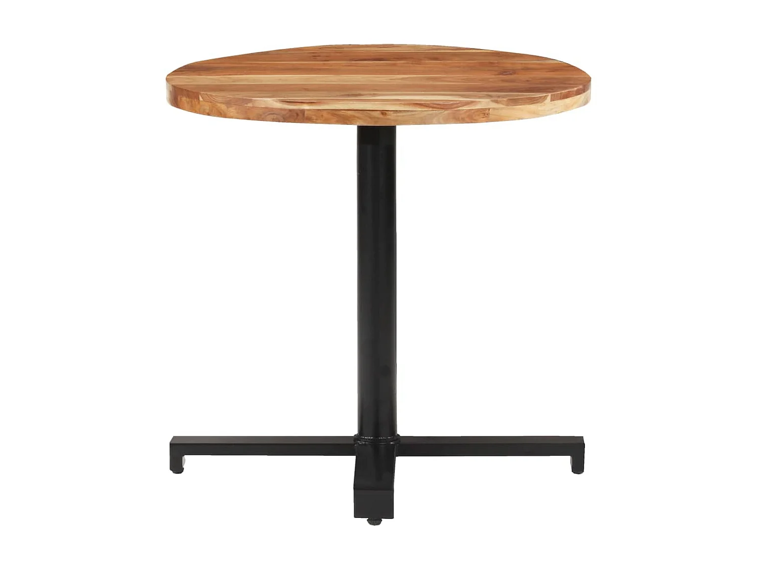Table de bistro Ronde Ø80x75 Bois d'acacia massif
