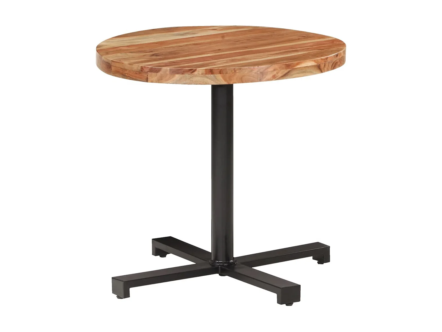 Table de bistro Ronde Ø80x75 Bois d'acacia massif