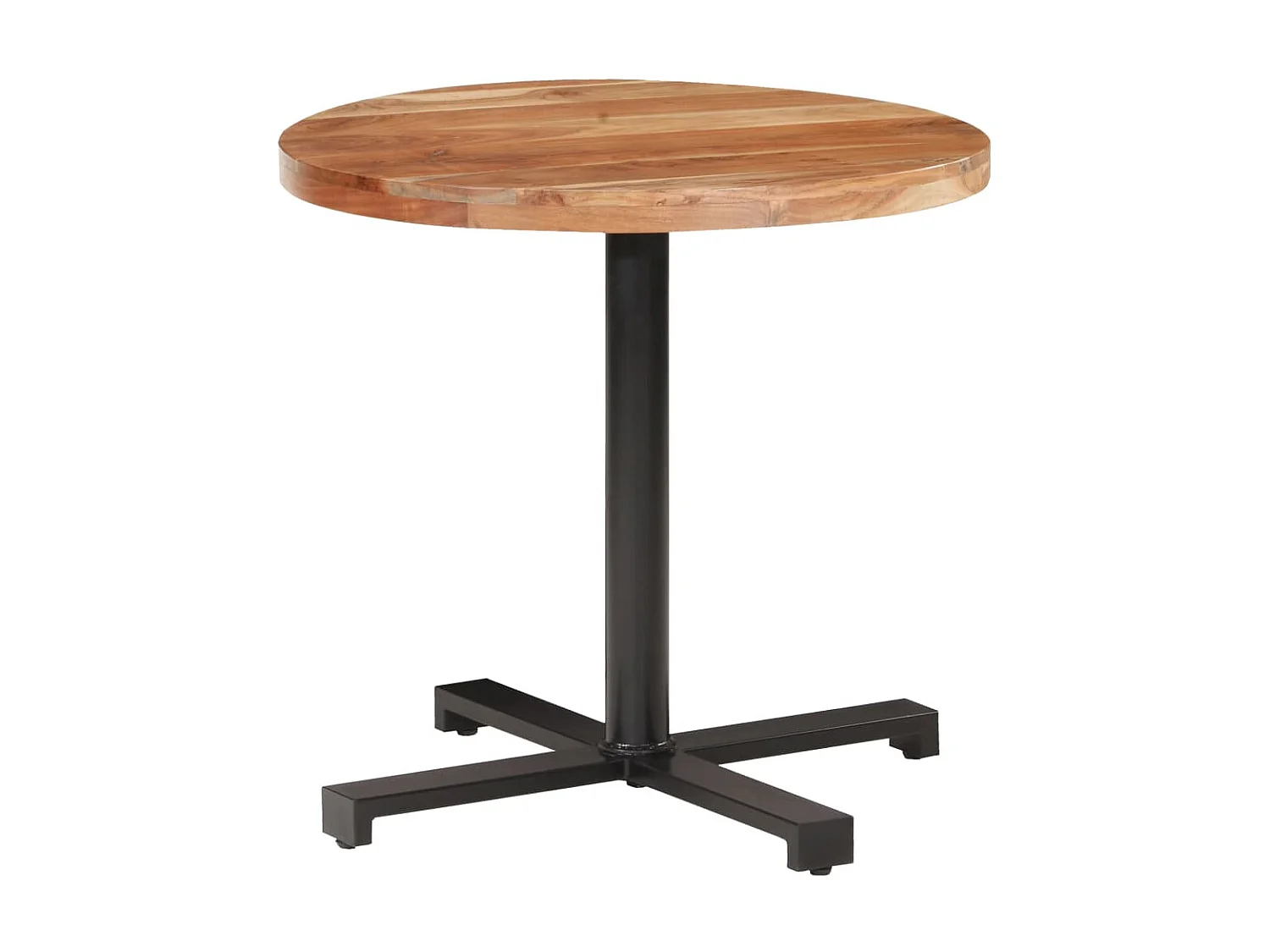 Table de bistro Ronde Ø80x75 Bois d'acacia massif