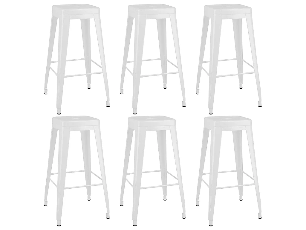 Ensemble de bar 7 pcs Noir et blanc 2