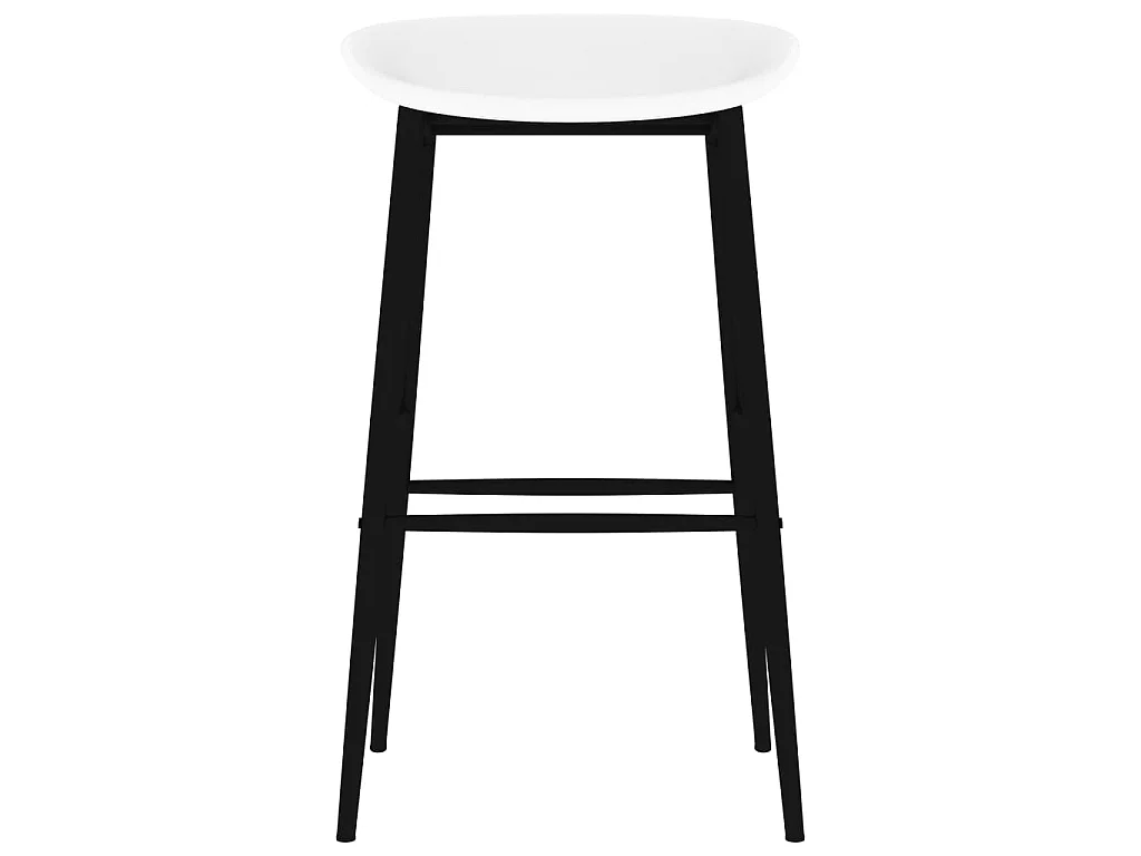 Ensemble de bar 5 pcs Noir et blanc 8