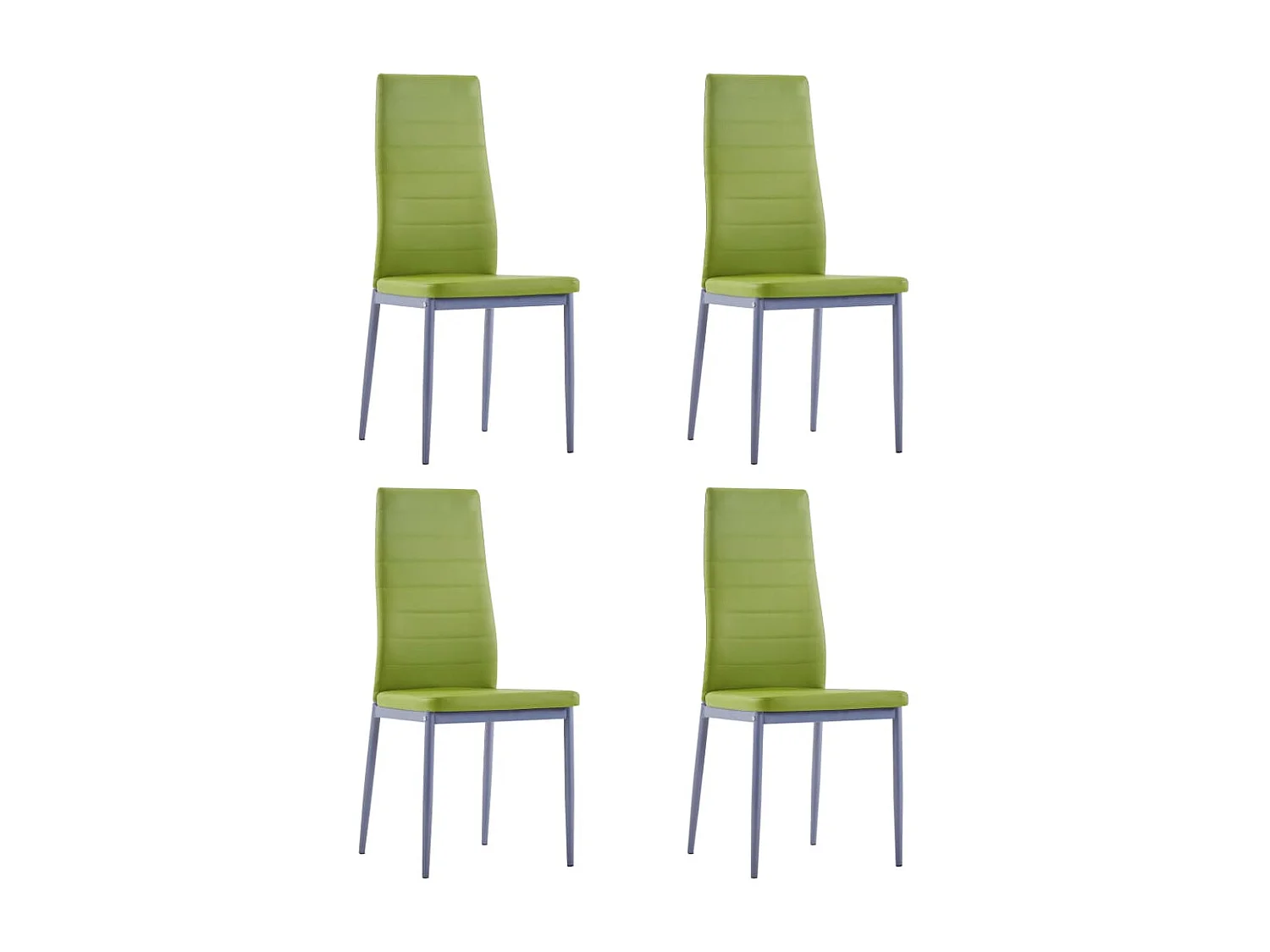 Mobilier de salle à manger 5 pcs Vert