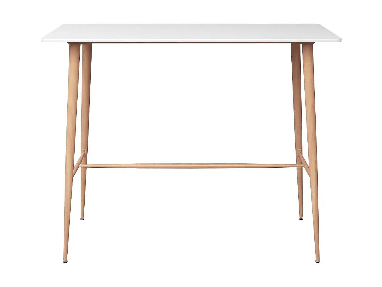 Ensemble de bar 5 pcs Blanc et gris 2