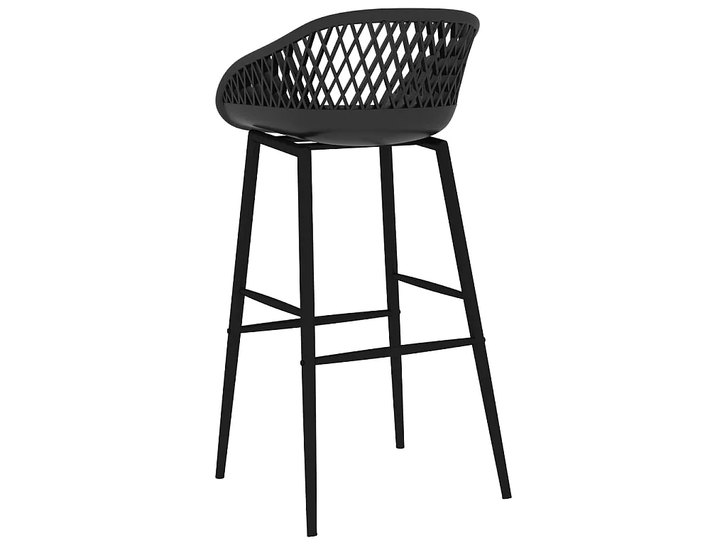 Ensemble de bar 7 pcs Blanc et noir
