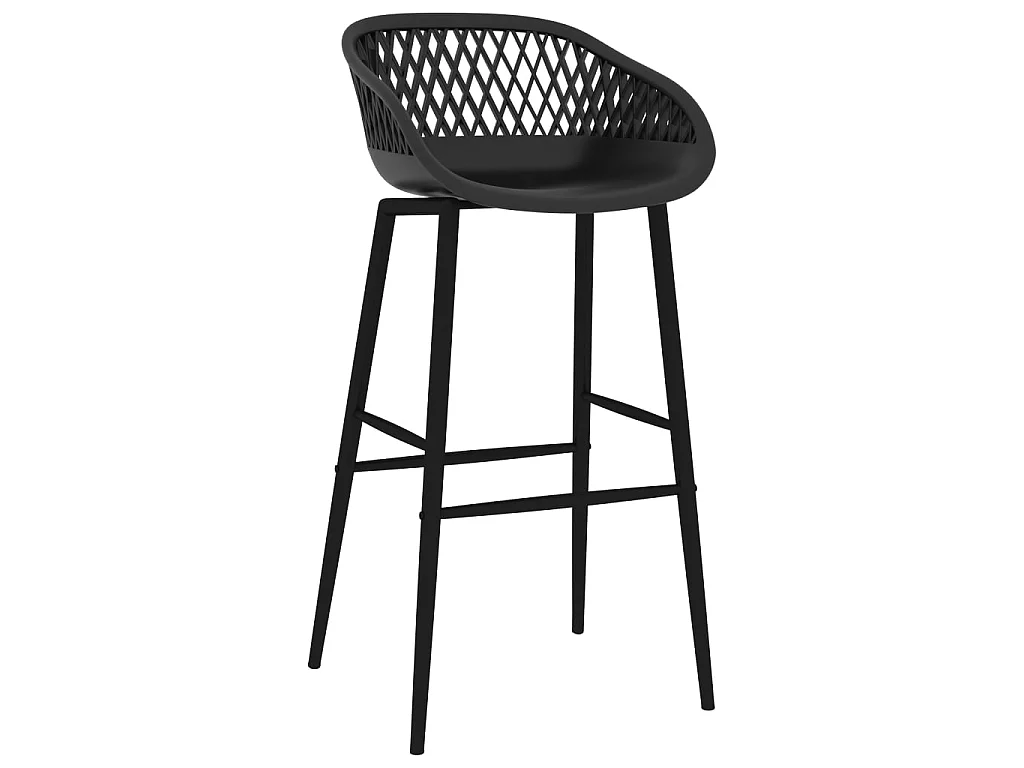 Ensemble de bar 7 pcs Blanc et noir