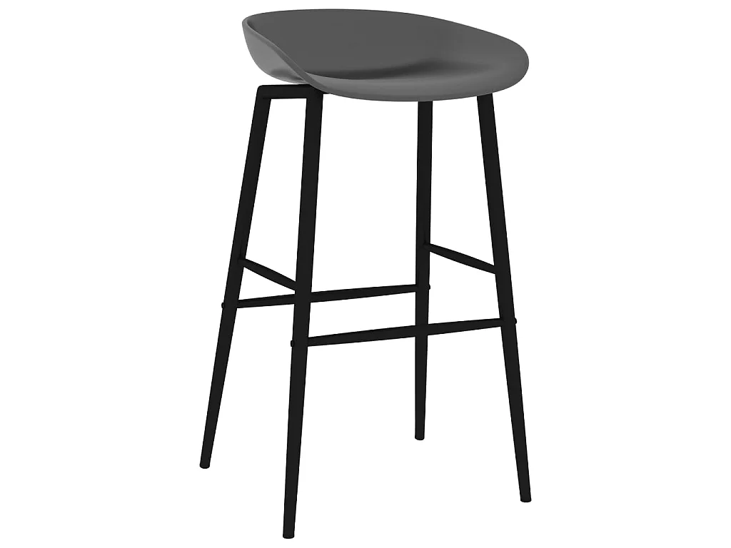 Ensemble de bar 7 pcs Blanc et gris 6