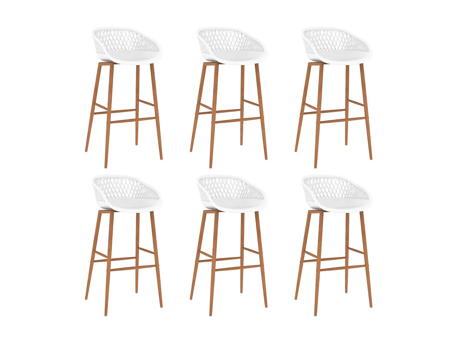 Ensemble de bar 7 pcs Noir et blanc 4