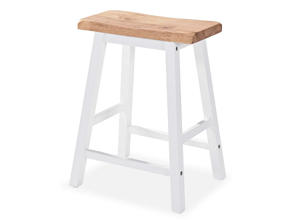 Ensemble de bar 3 pcs MDF Blanc