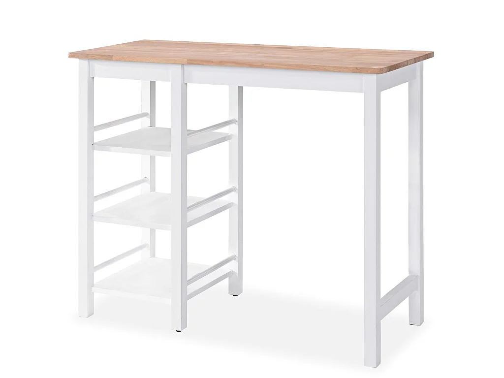 Ensemble de bar 3 pcs MDF Blanc
