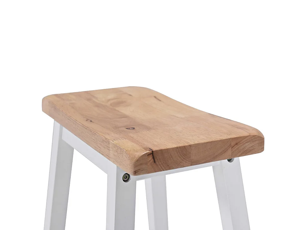 Ensemble de bar 3 pcs MDF Blanc