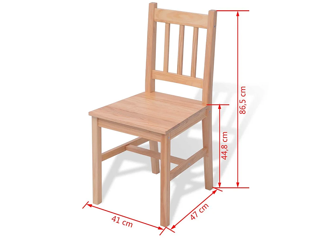 Ensemble de salle à manger trois pièces Pinède