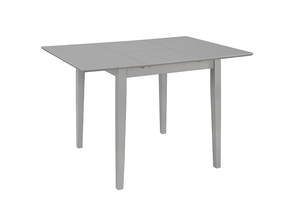 Mobilier de salle à manger 5 pcs MDF Gris