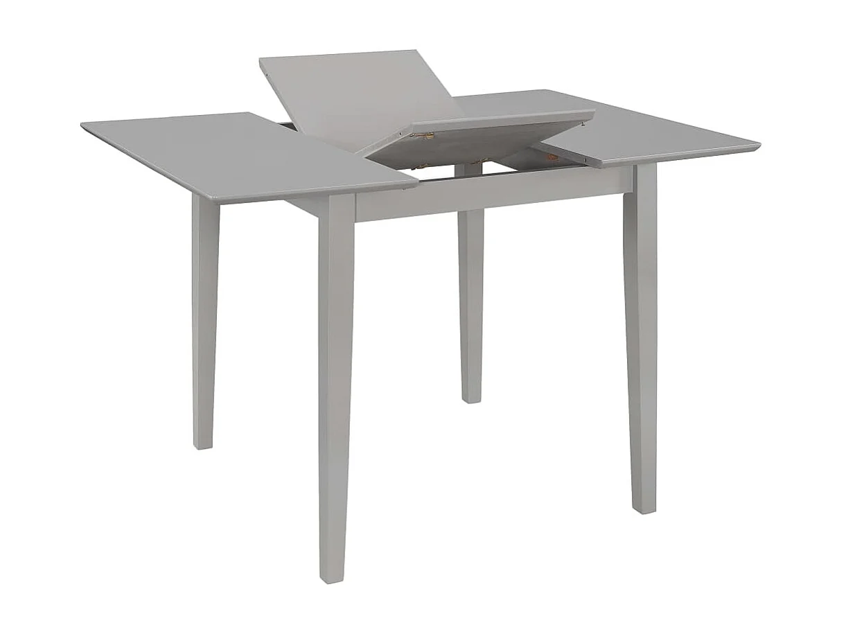 Mobilier de salle à manger 5 pcs MDF Gris