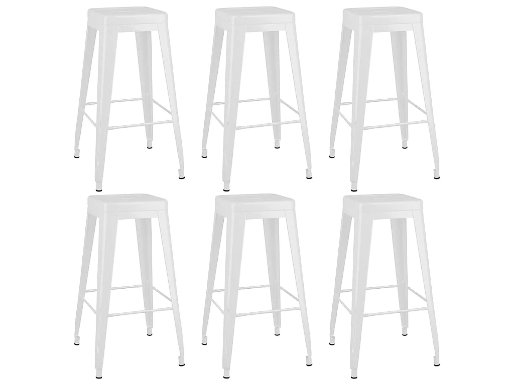 Ensemble de bar 7 pcs Blanc 7