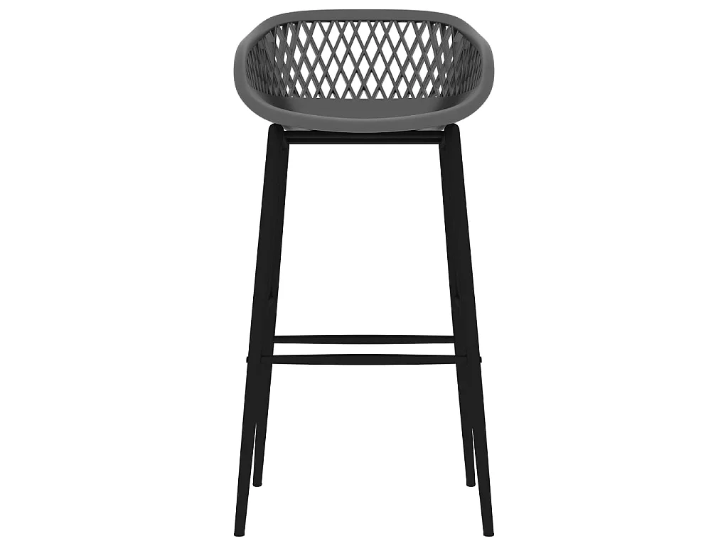 Ensemble de bar 7 pcs Noir et gris 5