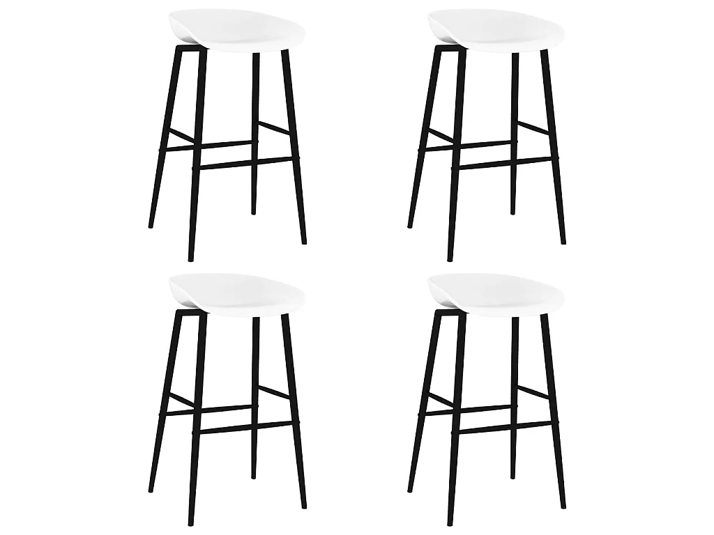 Ensemble de bar 5 pcs Blanc 9