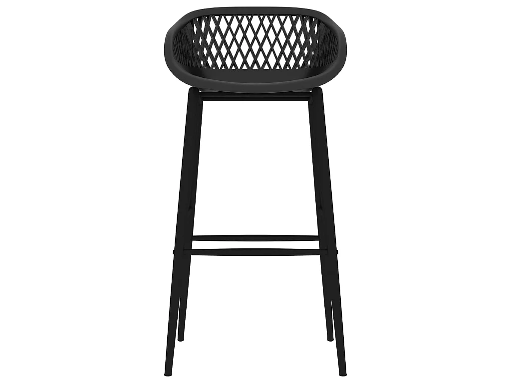 Ensemble de bar 7 pcs Blanc et noir 7