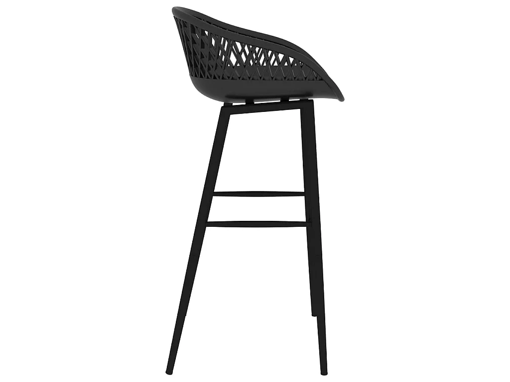 Ensemble de bar 7 pcs Blanc et noir 7