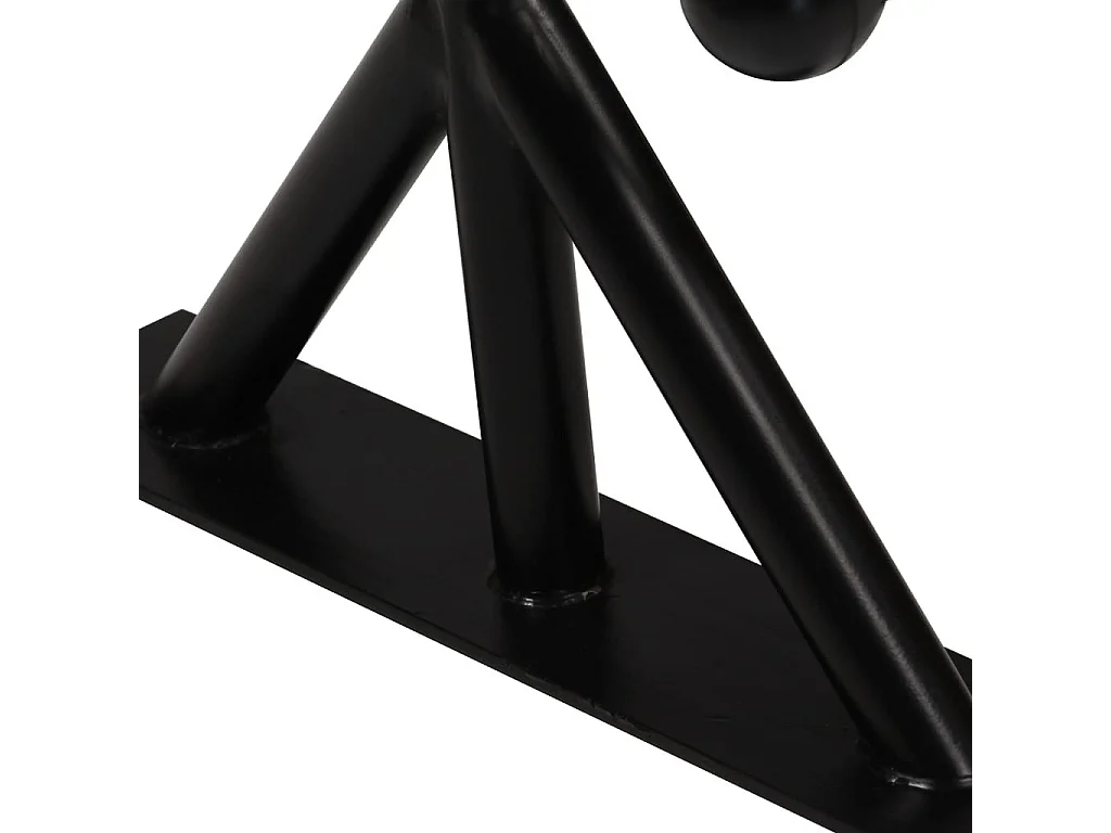 Table de bar rectangulaire bois recyclé massif multi couleurs et 4 tabourets industriel