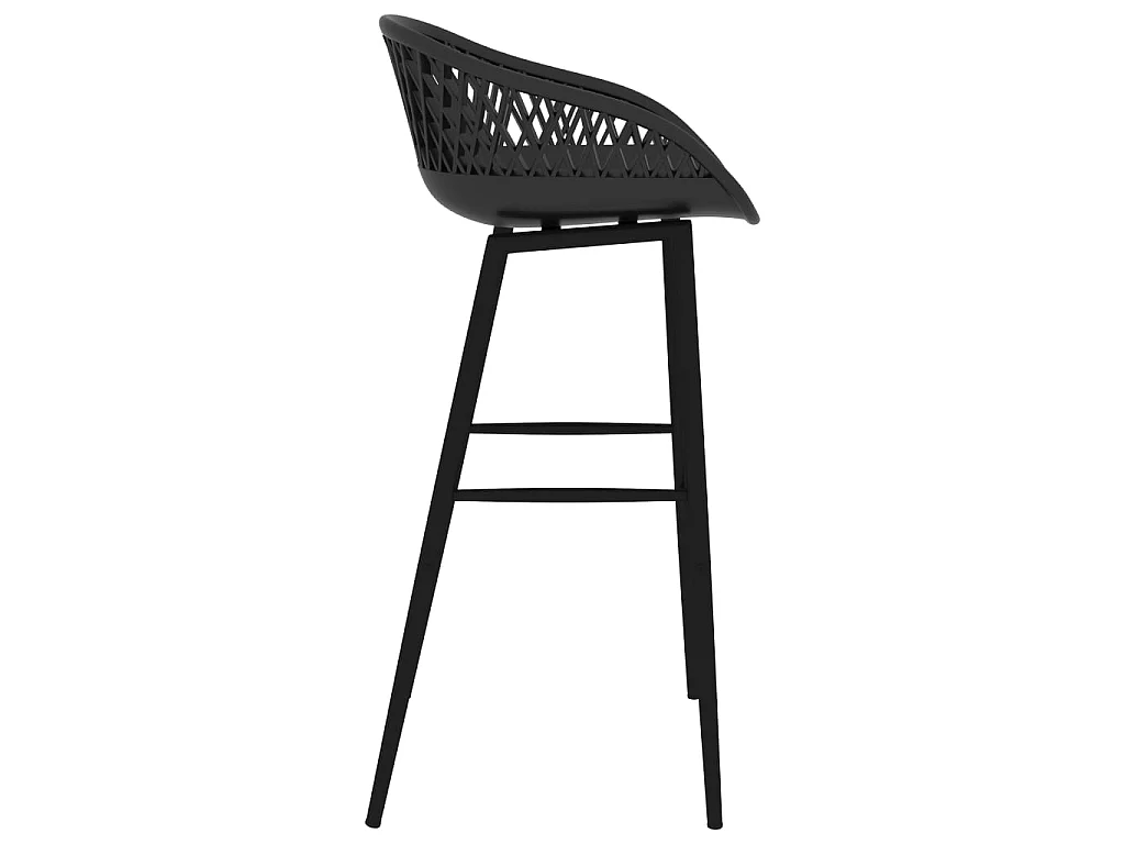 Ensemble de bar 5 pcs Blanc et noir