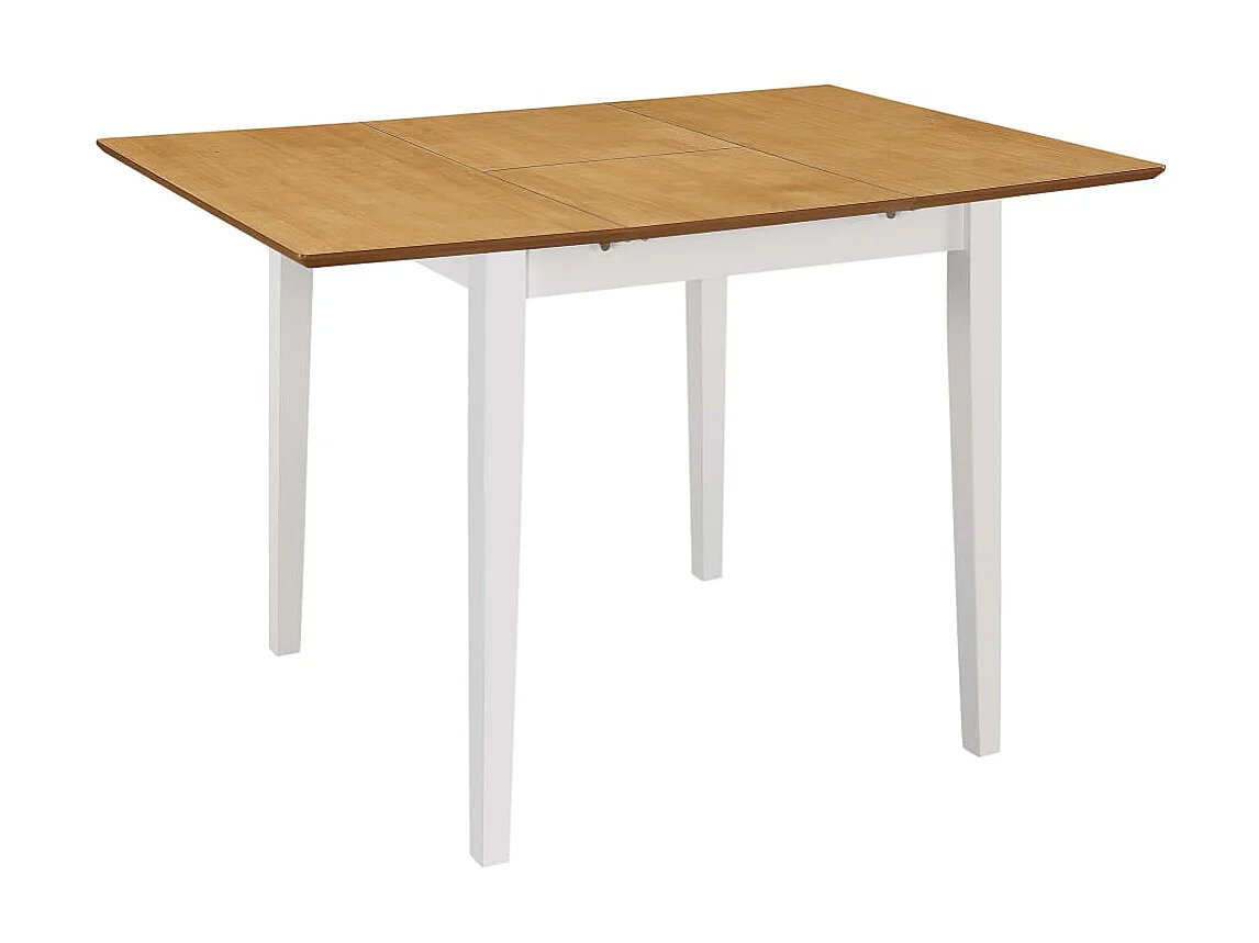 Mobilier de salle à manger 3 pcs MDF Blanc