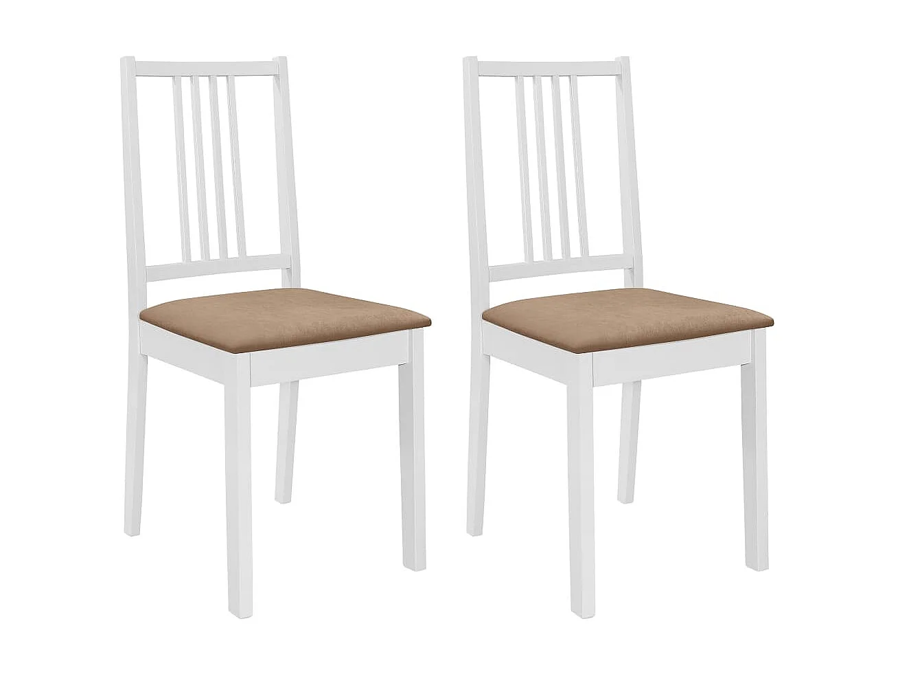 Mobilier de salle à manger 3 pcs MDF Blanc