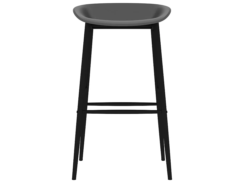 Ensemble de bar 7 pcs Noir et gris