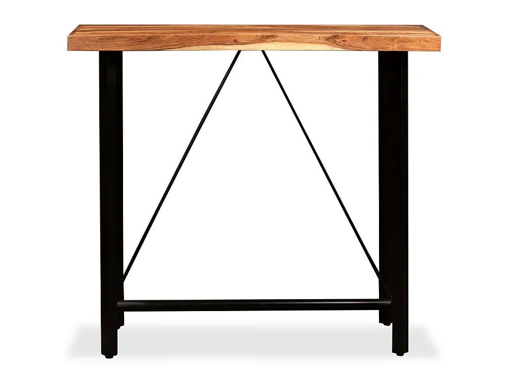 Ensemble de bar 5 pcs Bois d'acacia massif et de récupération
