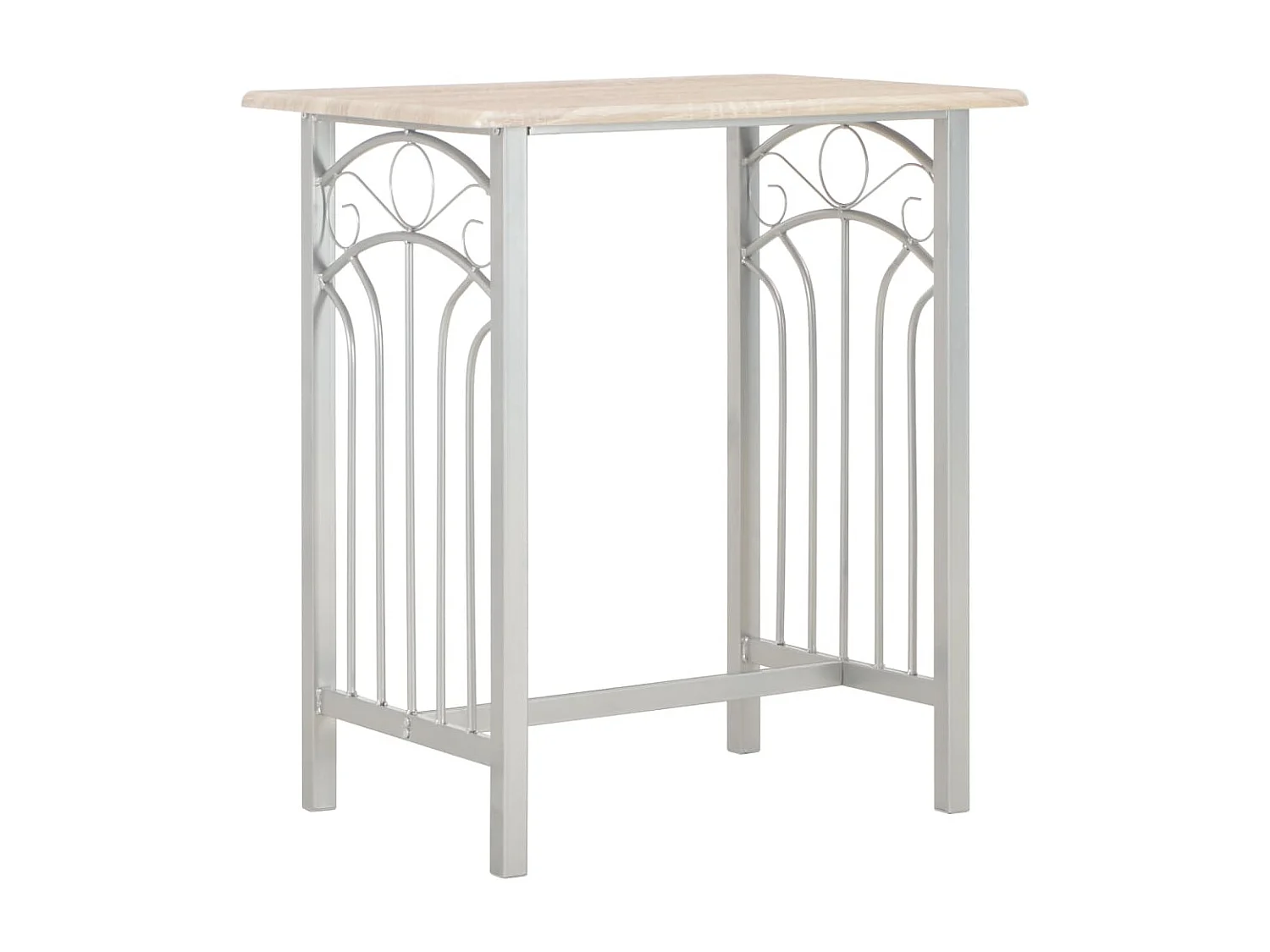 Ensemble de bar 3 pcs Bois et acier