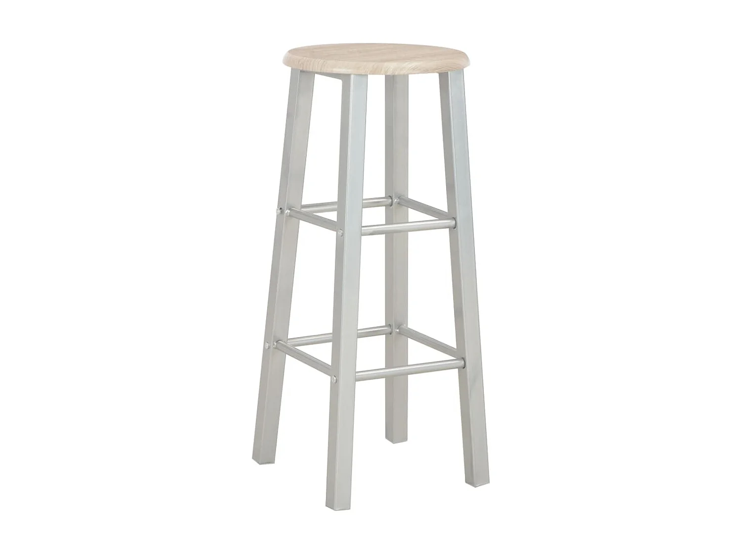 Ensemble de bar 3 pcs Bois et acier