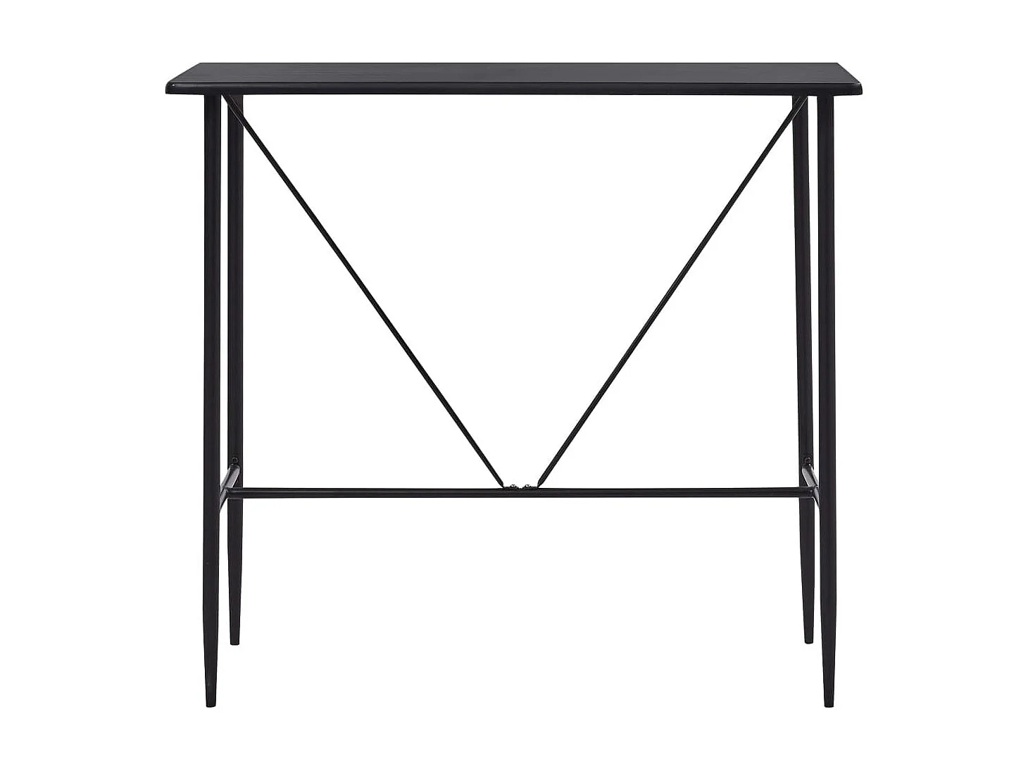 Ensemble de bar 5 pcs Tissu Noir 8
