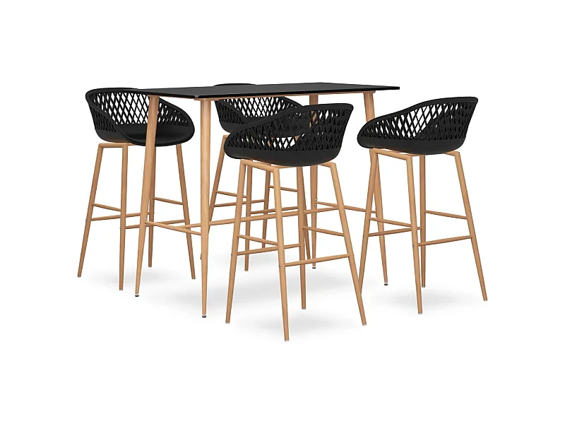 Ensemble de bar 5 pcs Noir 10