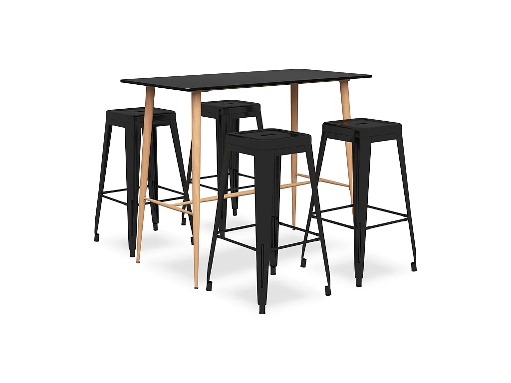Ensemble de bar 5 pcs Noir 13