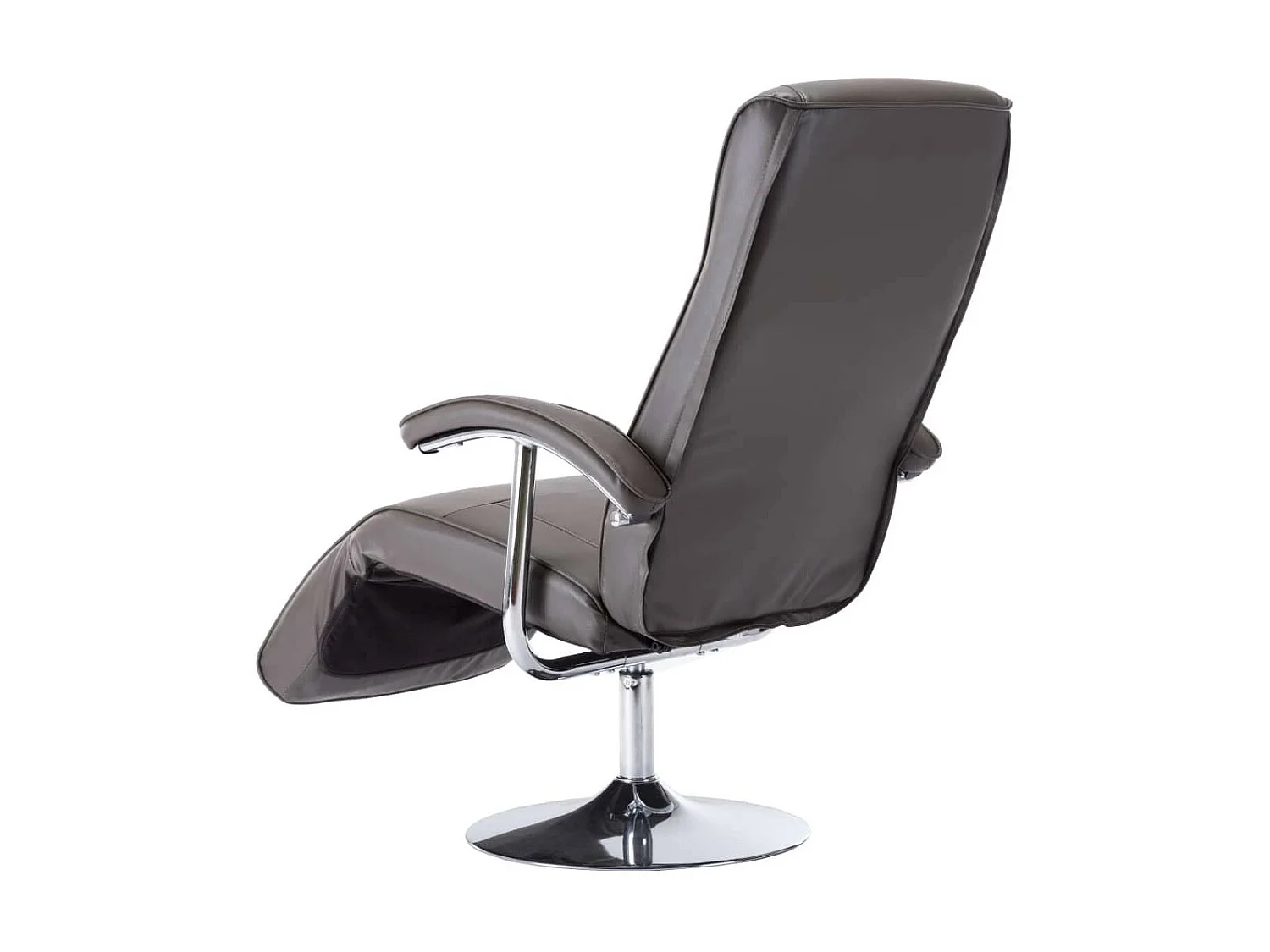 Fauteuil TV Gris Similicuir