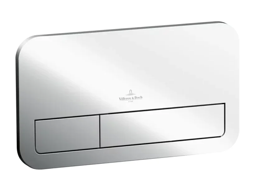 WC suspendu sans bride VILLEROY ET BOCH Architectura + abattant + Bâti-support Villeroy & Boch ViConnect + Plaque de commande