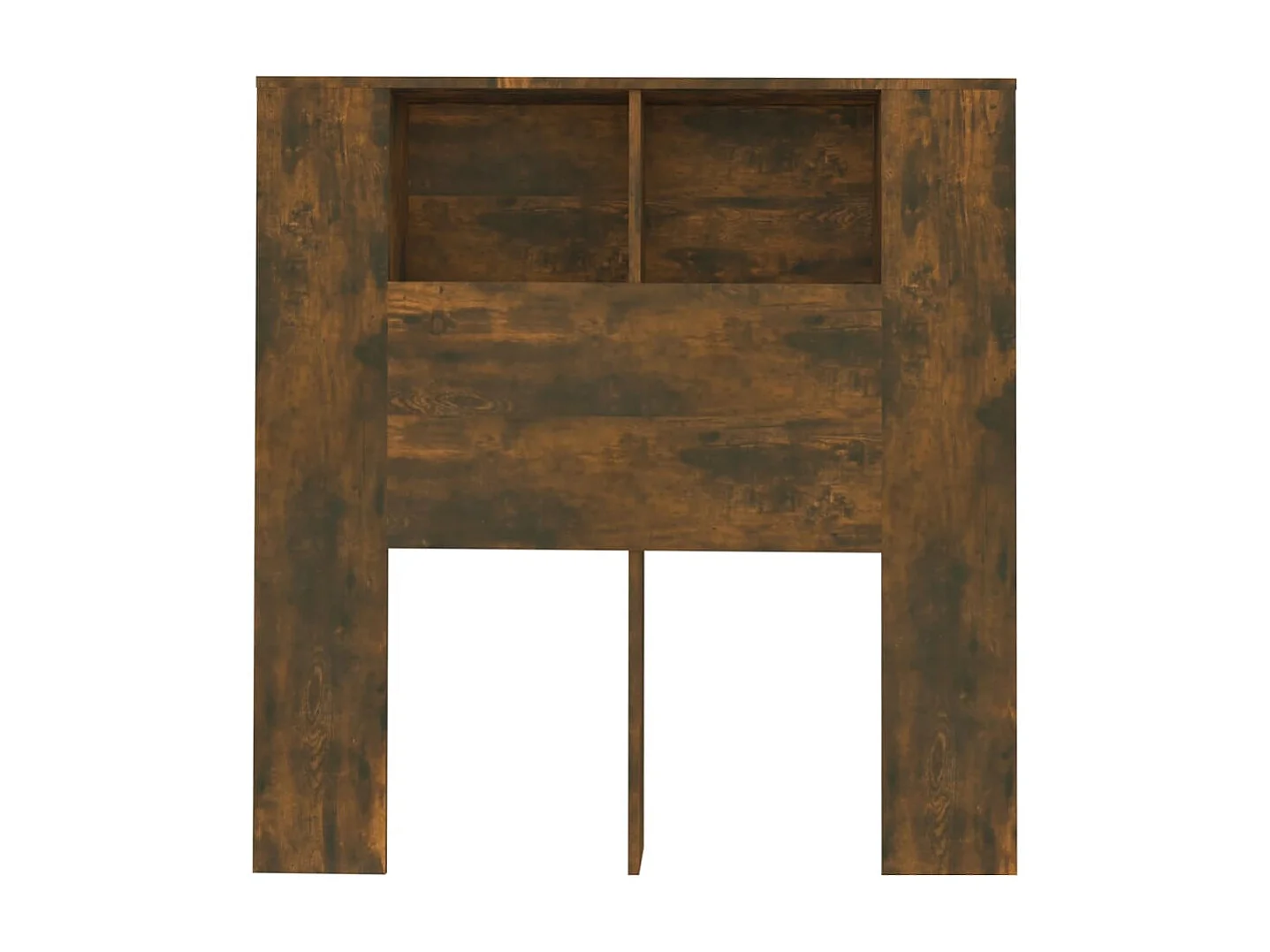 Armoire de tête de lit Chêne fumé 100x18,5x104,5