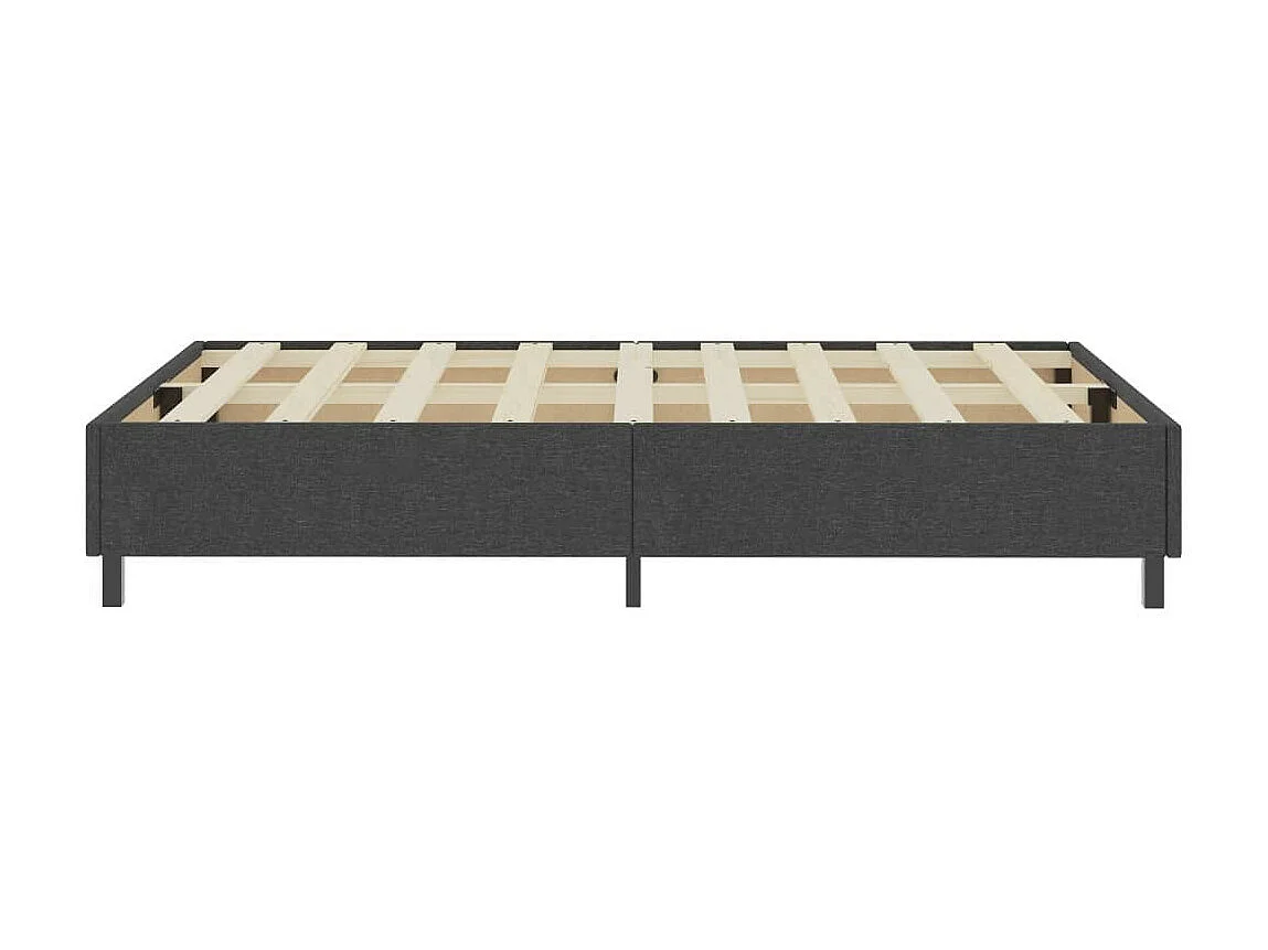 Cadre de lit Gris Tissu 120x200 2