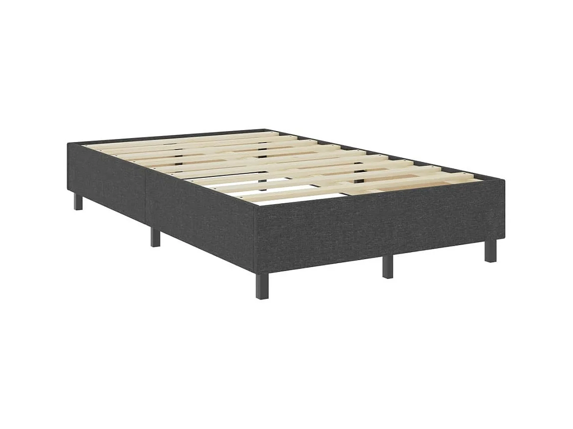 Cadre de lit Gris Tissu 120x200 2