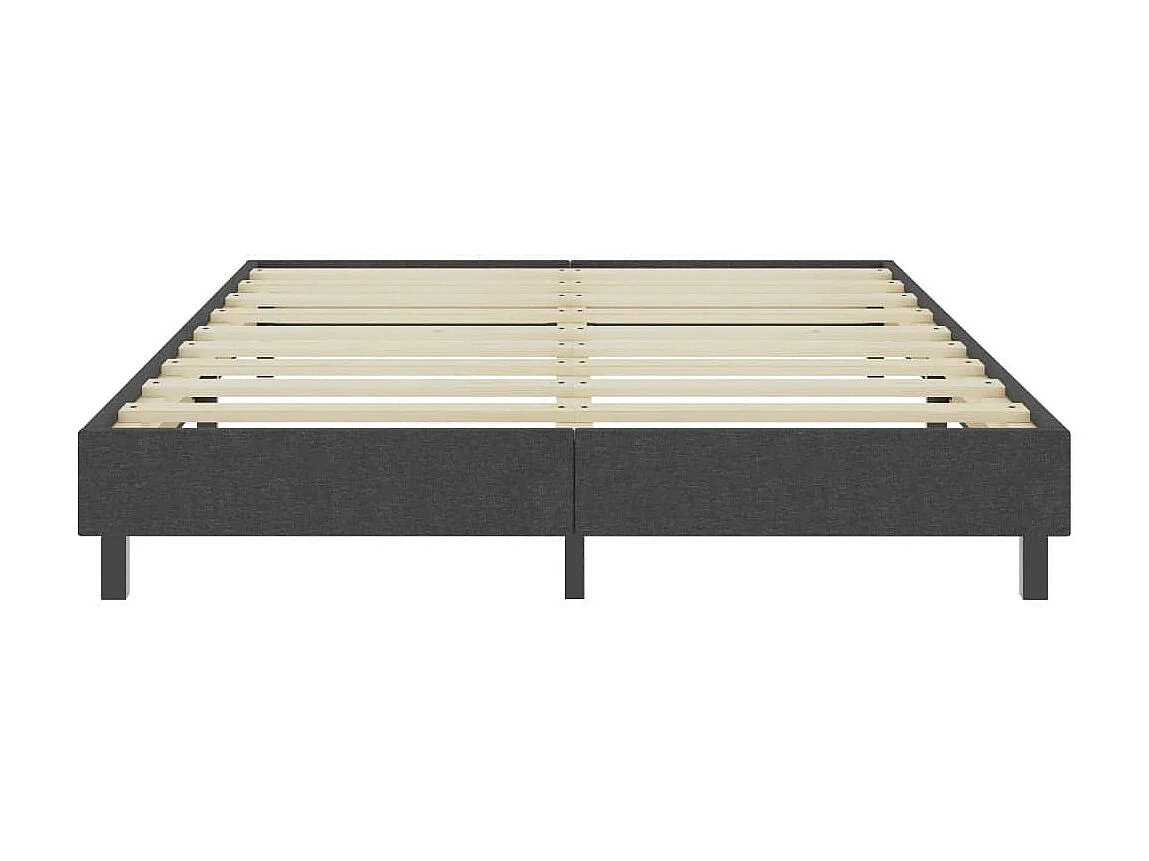 Cadre de lit Gris Tissu 140x200 5