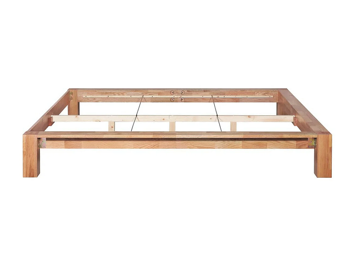 Bedframe massief eikenhout 160x200 cm